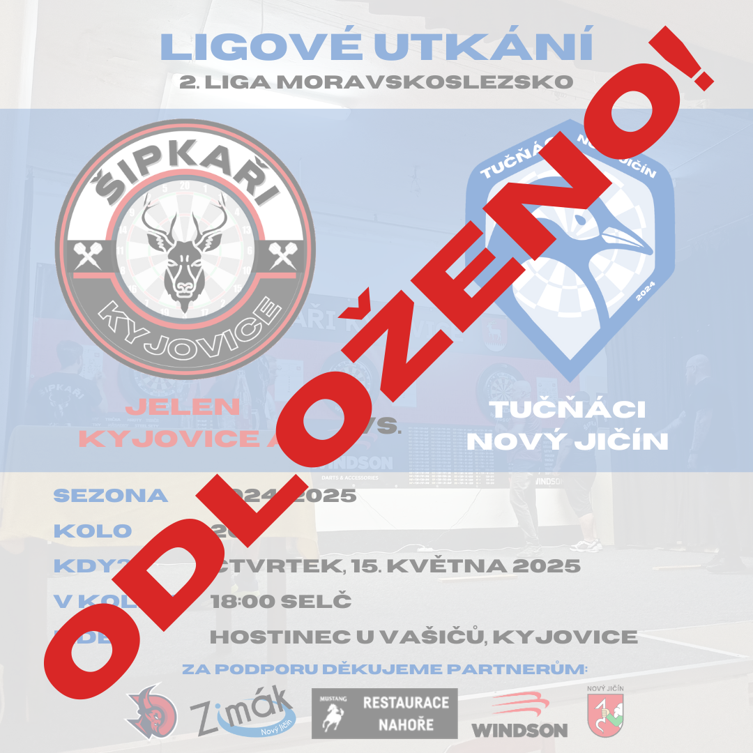 odložený zápas s Kyjovicemi